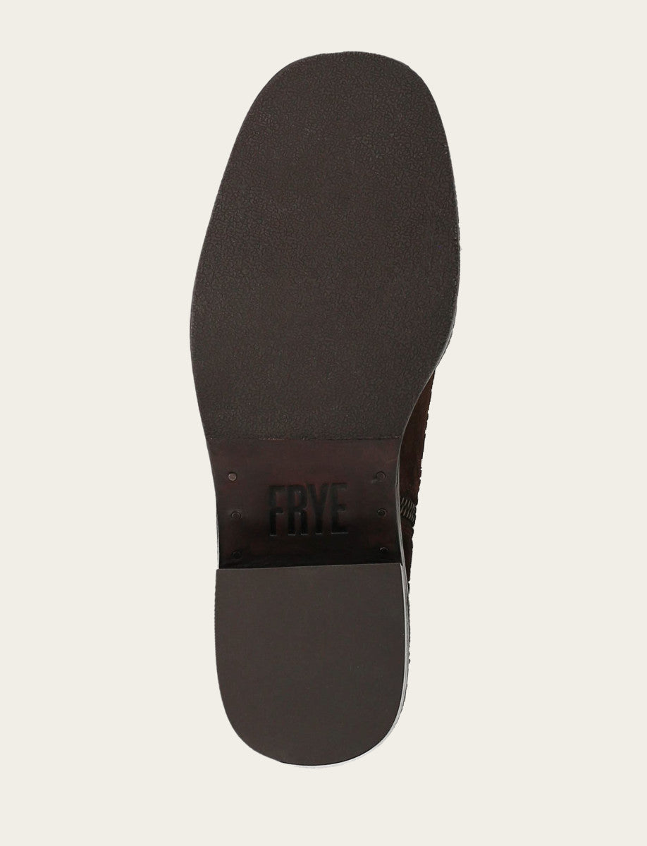 Frye Women's Chocolate Kate Short Inside Zip Boot / Chocolate