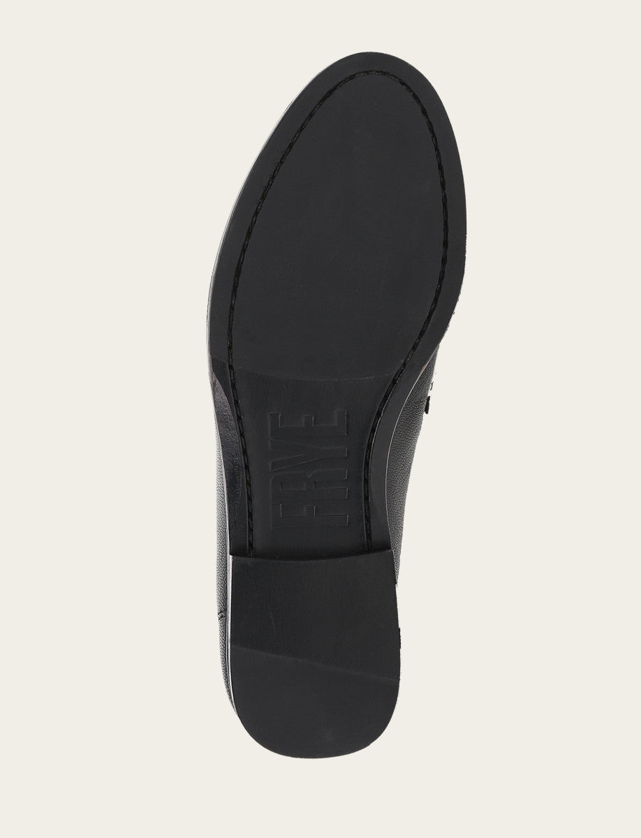 Frye Women's Black Faith Loafer Loafers / Black