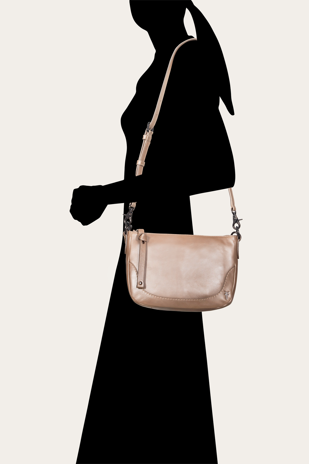 Frye Light Bronze Melissa Crossbody / Light Bronze