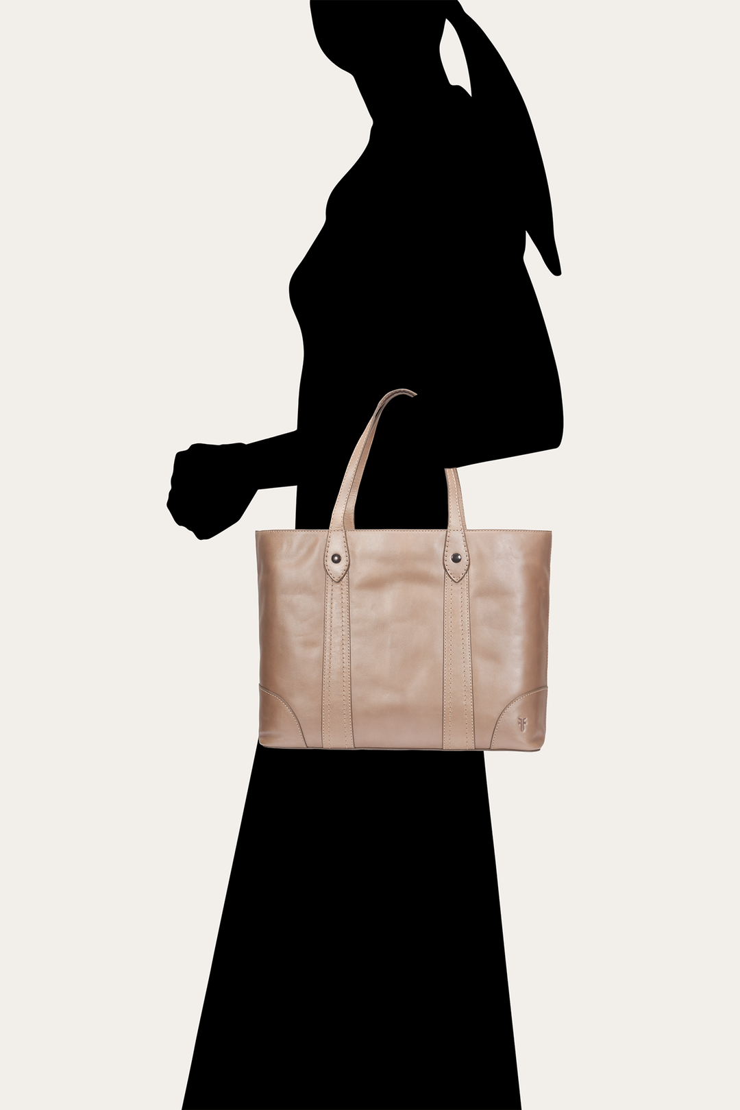 Frye Light Bronze Melissa Shopper / Light Bronze