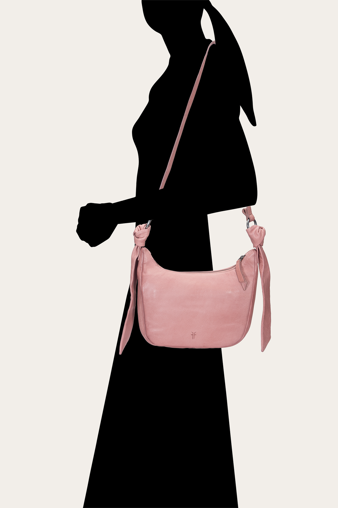 Frye Women's Nora Knotted Crossbody Bag in Woodrose / Woodrose