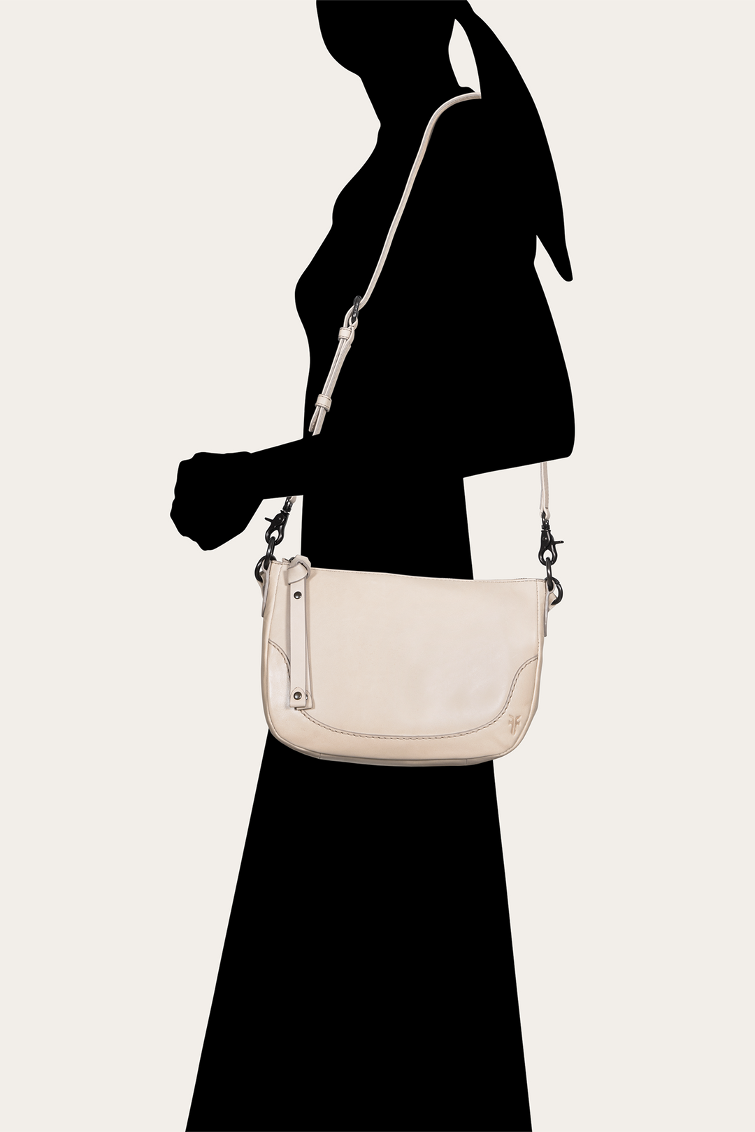 Frye Melissa Nude Crossbody / Nude