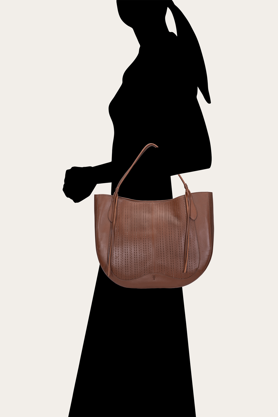 Frye Stella Cognac Tote / Cognac