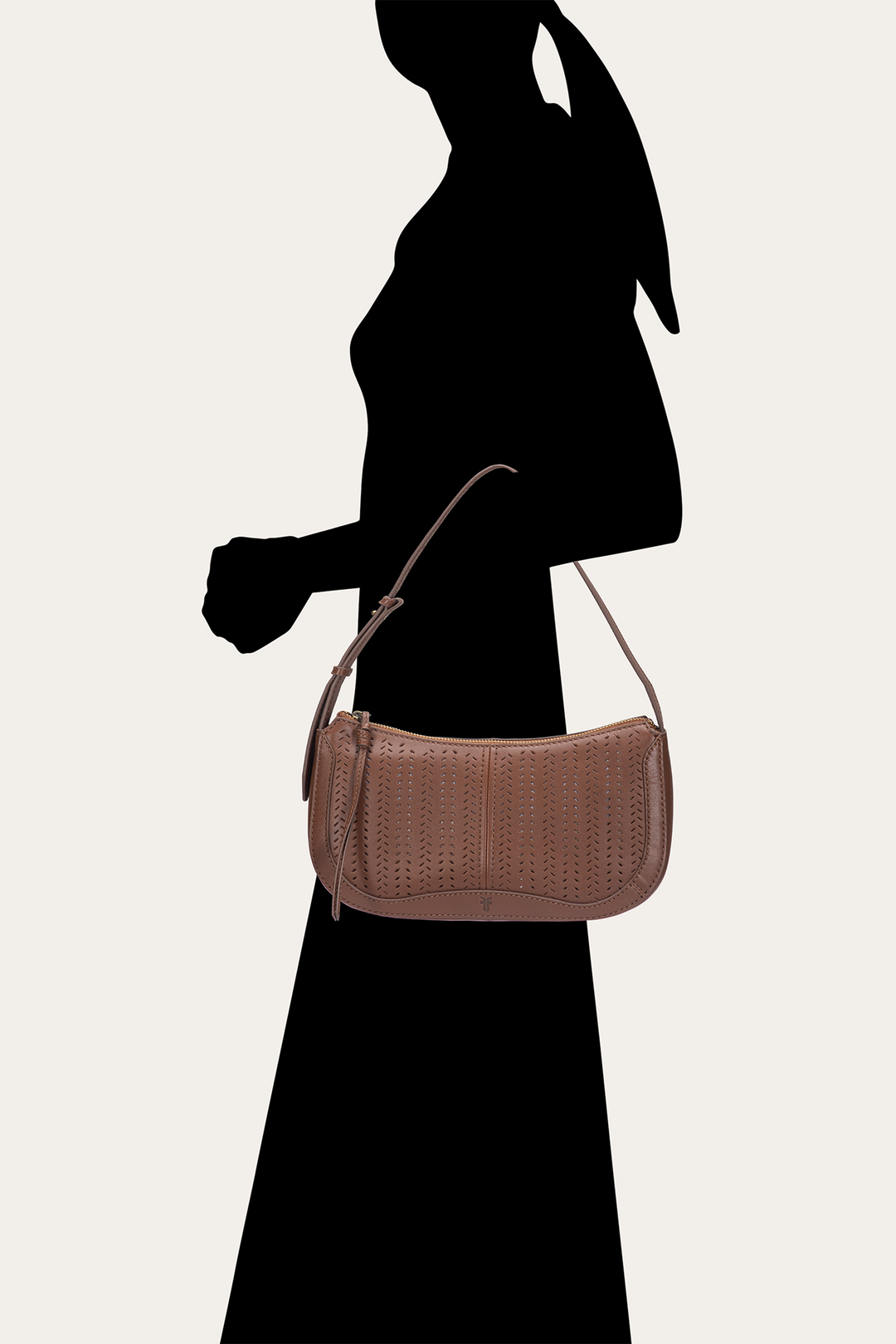 Frye Stella Baguette in Cognac / Cognac