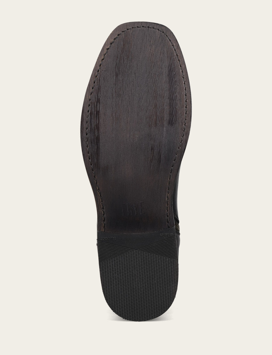 Frye Men's Black Campus Inside Zip Boot / Black