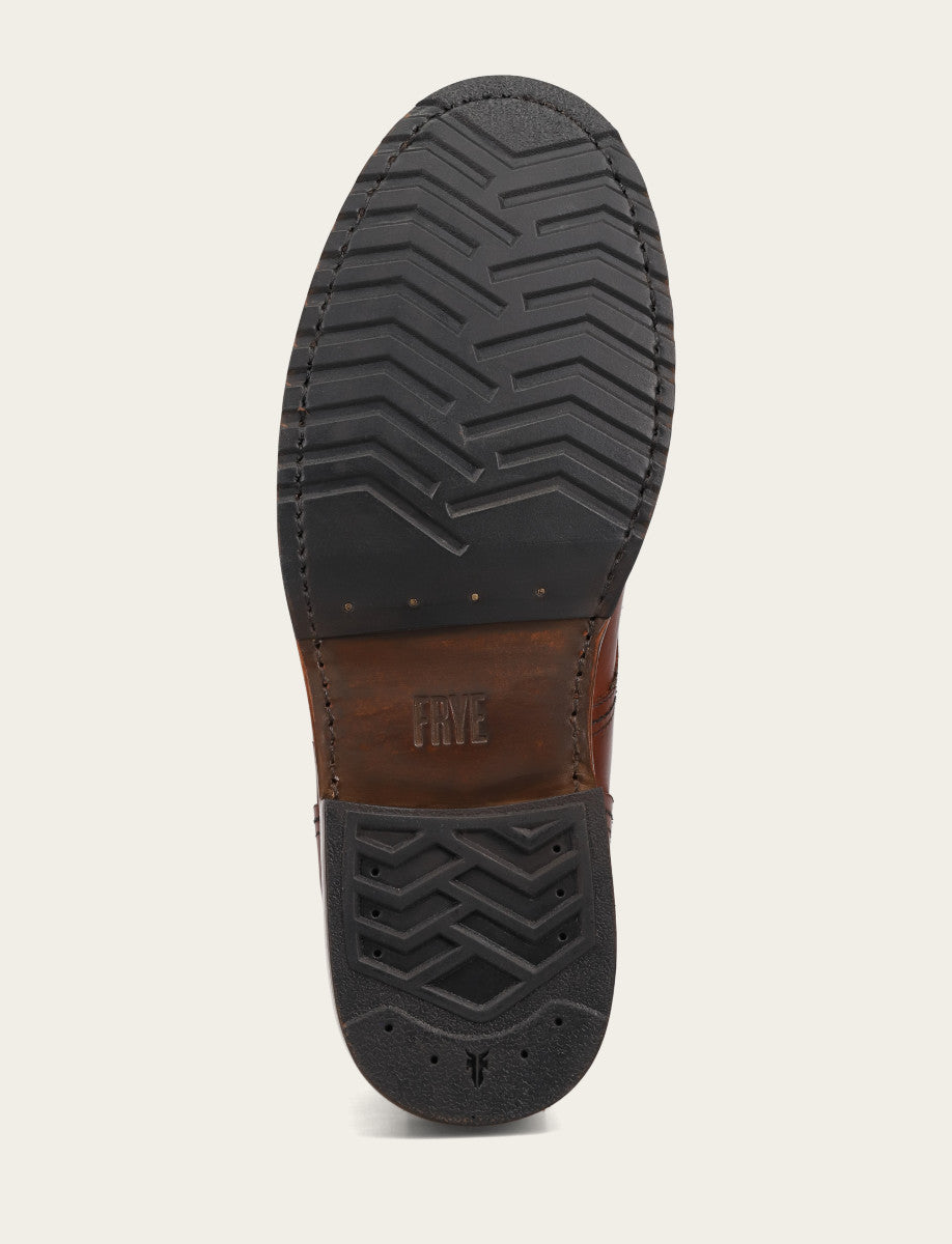 Frye Men's Whiskey Hudson Workboot Plain Toe Boot / Whiskey