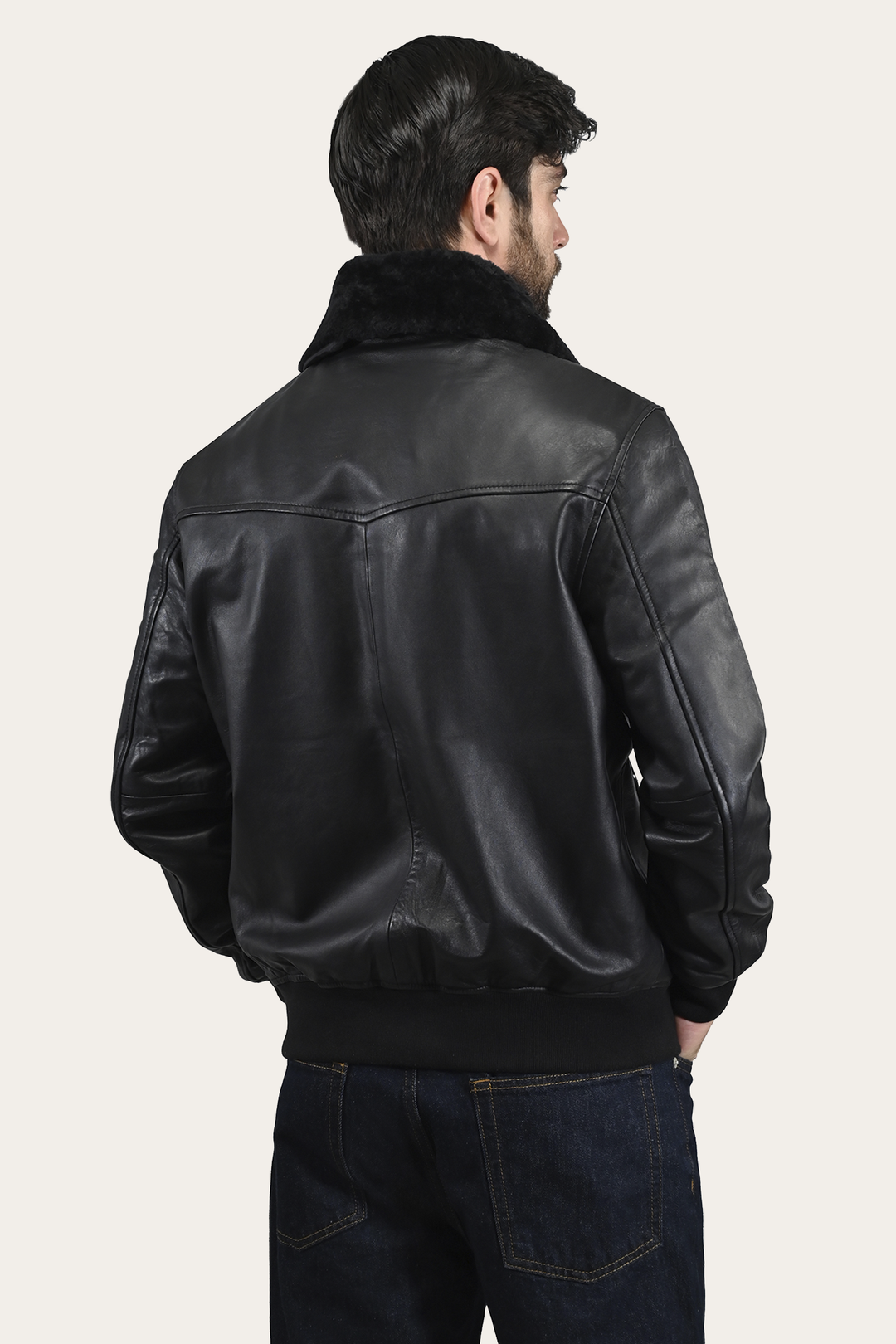 Frye Remington Trucker Jacket / Black