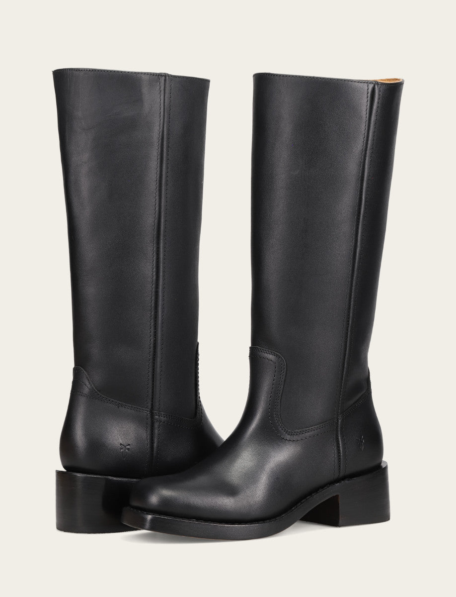 Frye Women's Black Campus 14L Boots / Black
