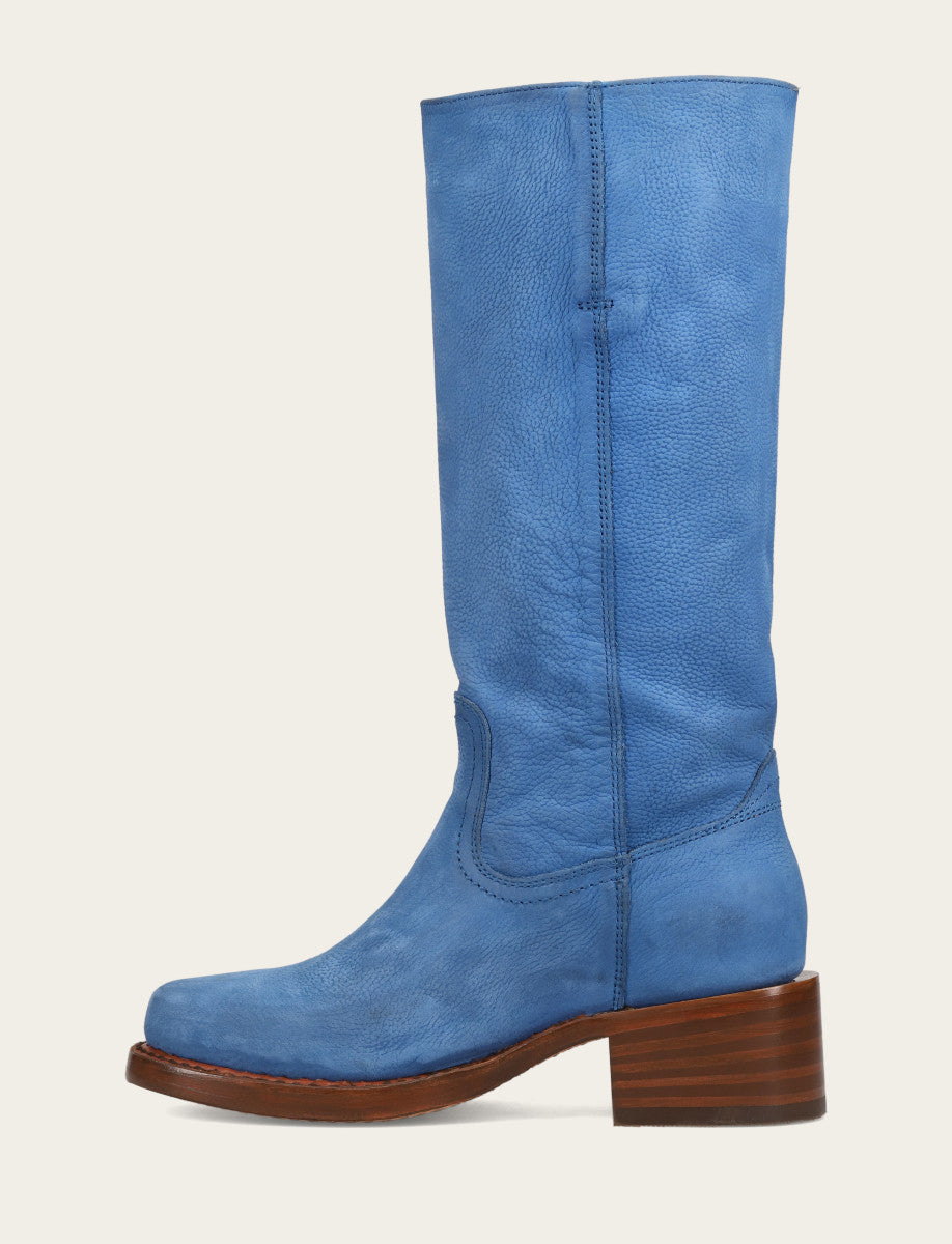 Frye Royal Blue Campus 14L Boot / Royal Blue