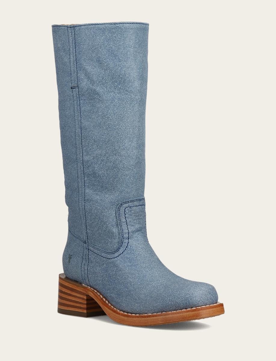 Frye Campus 14L Boot / Sky Blue