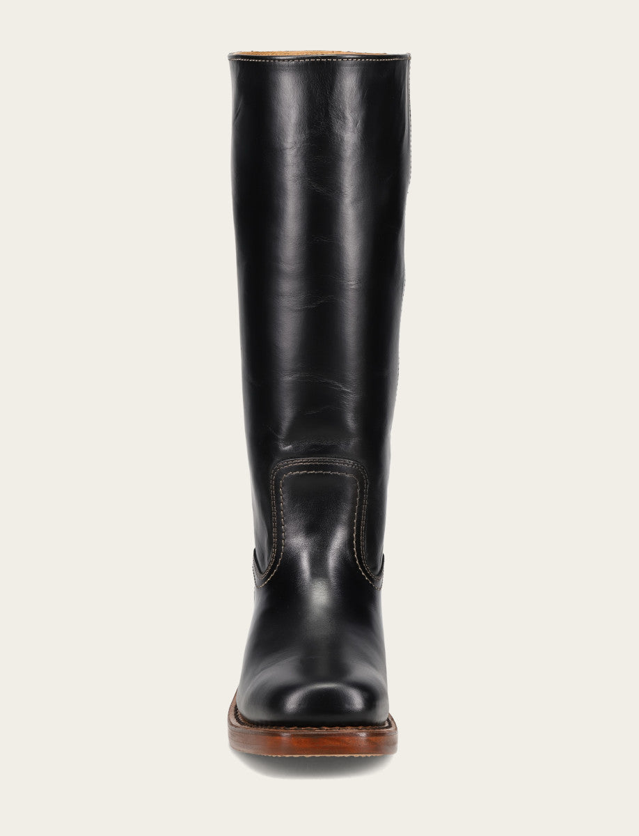 Frye Women's Campus 14L Jet Black Boots / Jet Black