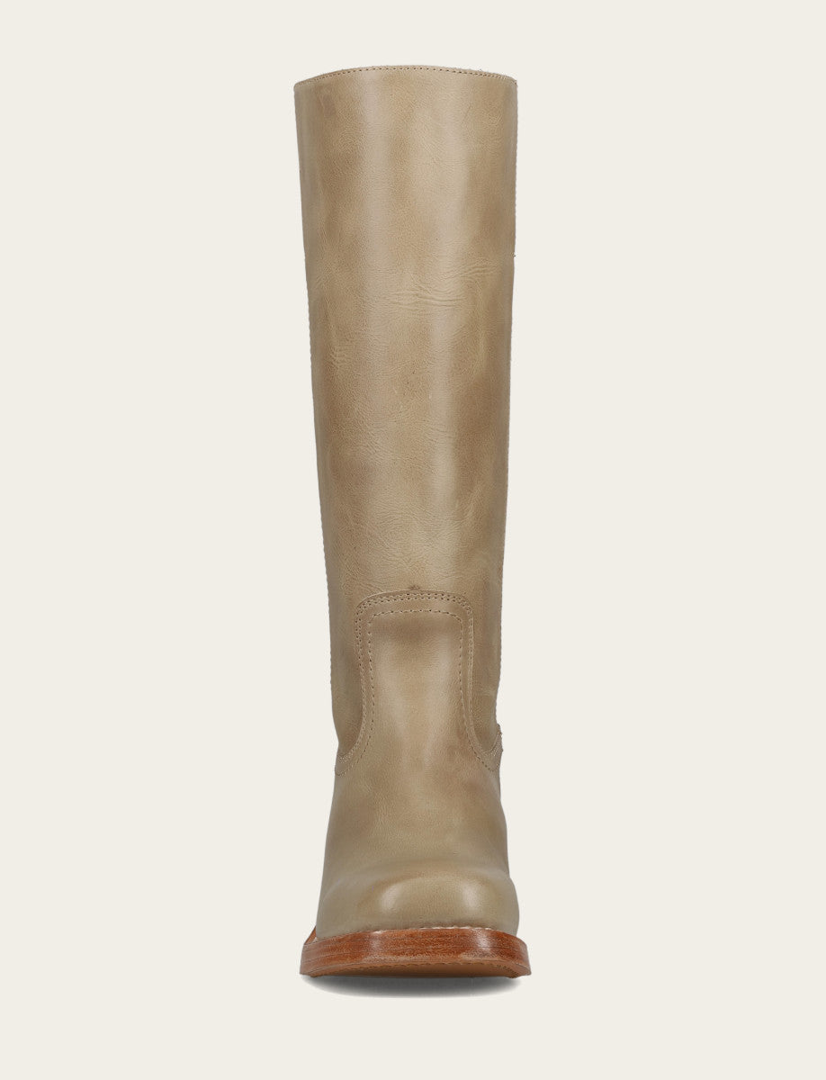 Frye Eucalyptus Campus 14L Wide Calf Boots / Eucalyptus