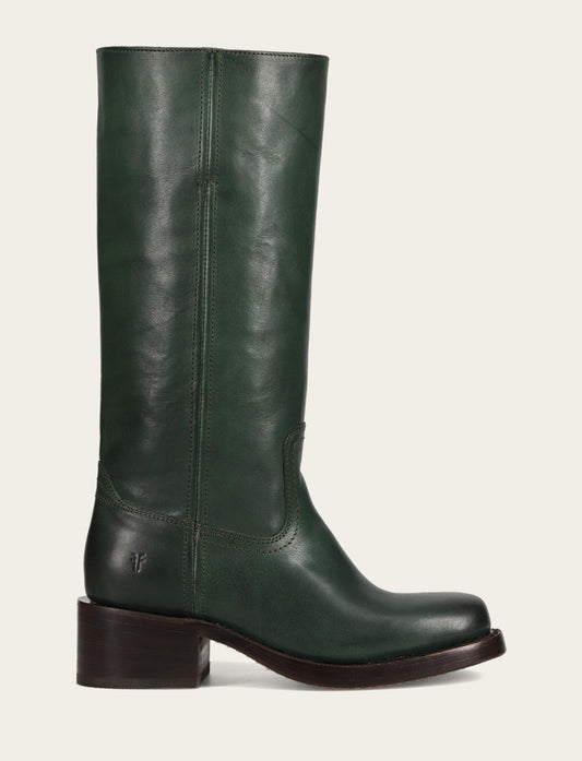 Frye Forest Campus 14L Wide Calf Boots / Forest