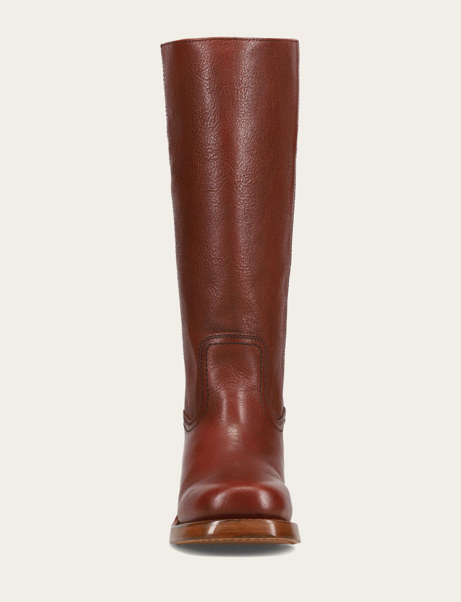 Frye Women's Garnet Campus 14L Wide Calf Boots / Garnet