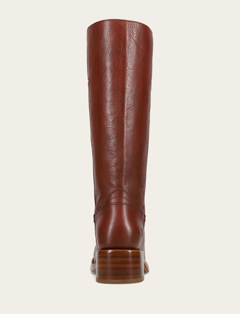 Frye Women's Garnet Campus 14L Wide Calf Boots / Garnet