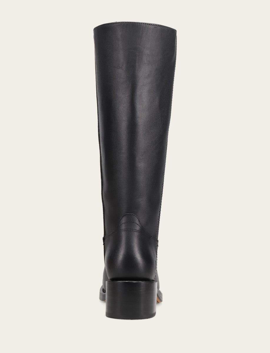 Frye Women's Black Campus 14L Wide Calf Boots / Black