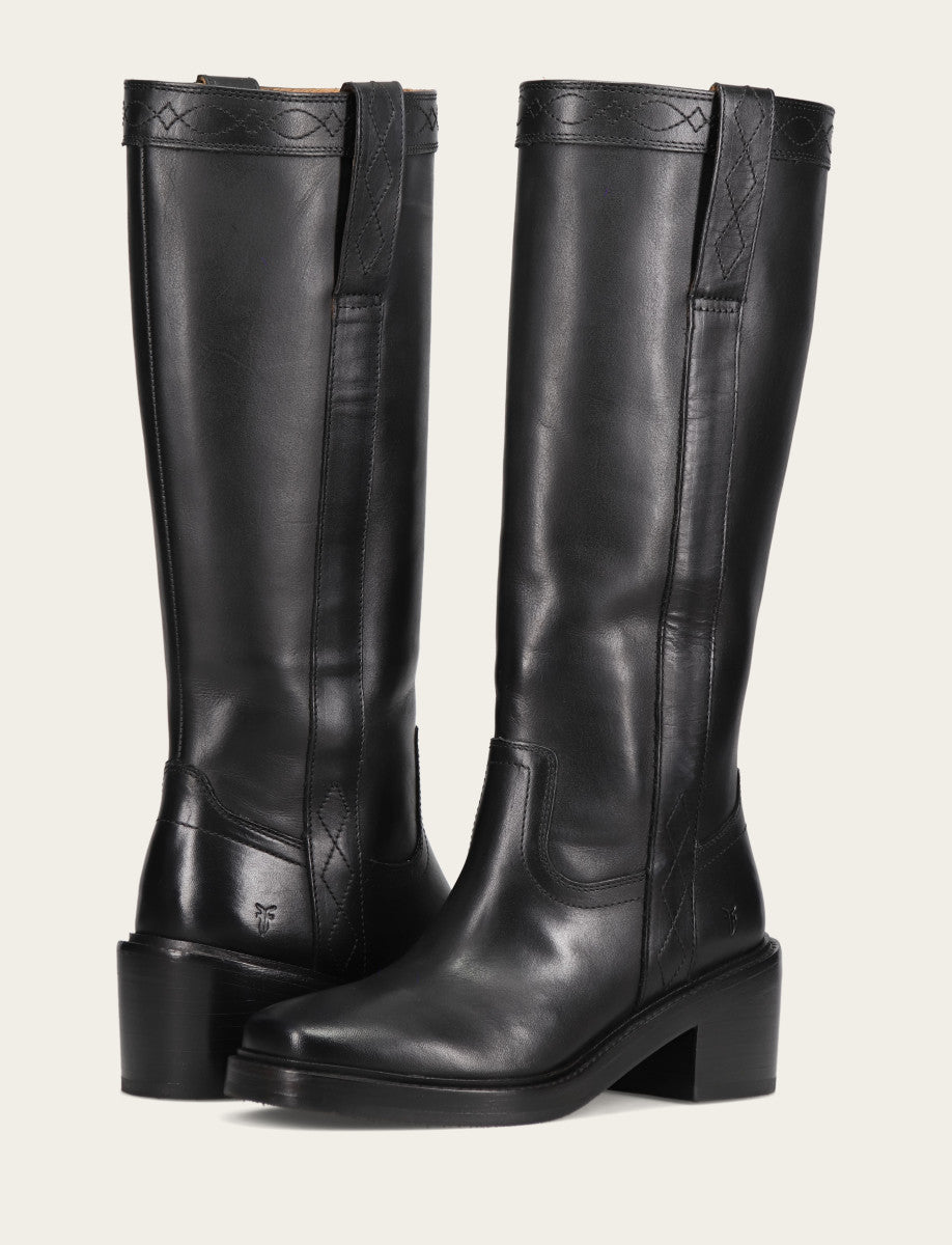 Frye Women's Black Kate Pull On Boots / Black