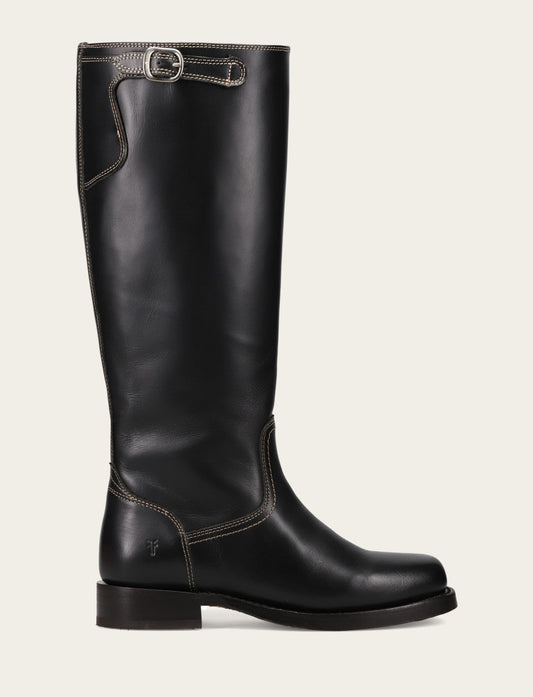 Frye Women's Black Campus Low Heel Tall Riding Boot / Black