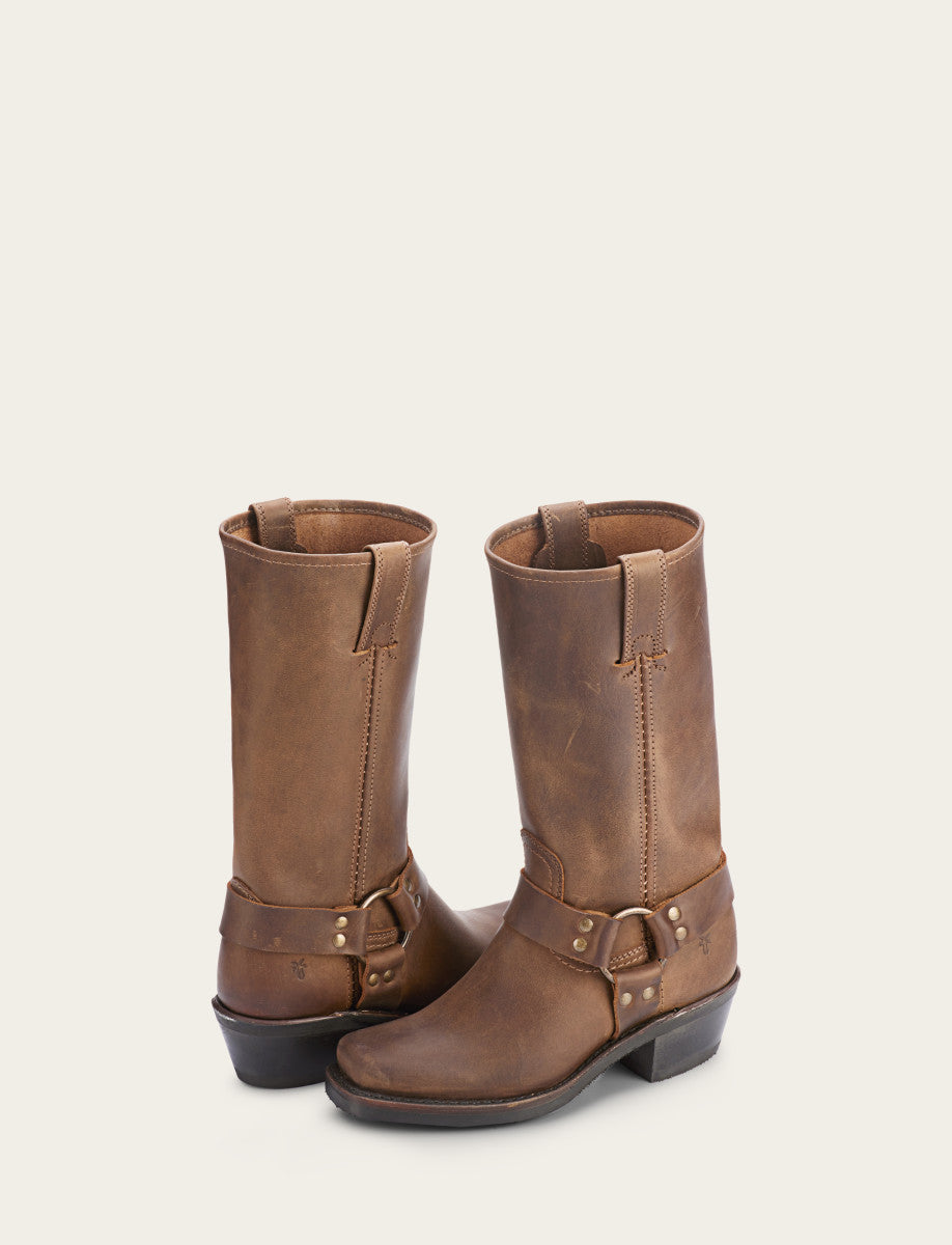 Frye Women's Tan Harness 12R Boots / Tan