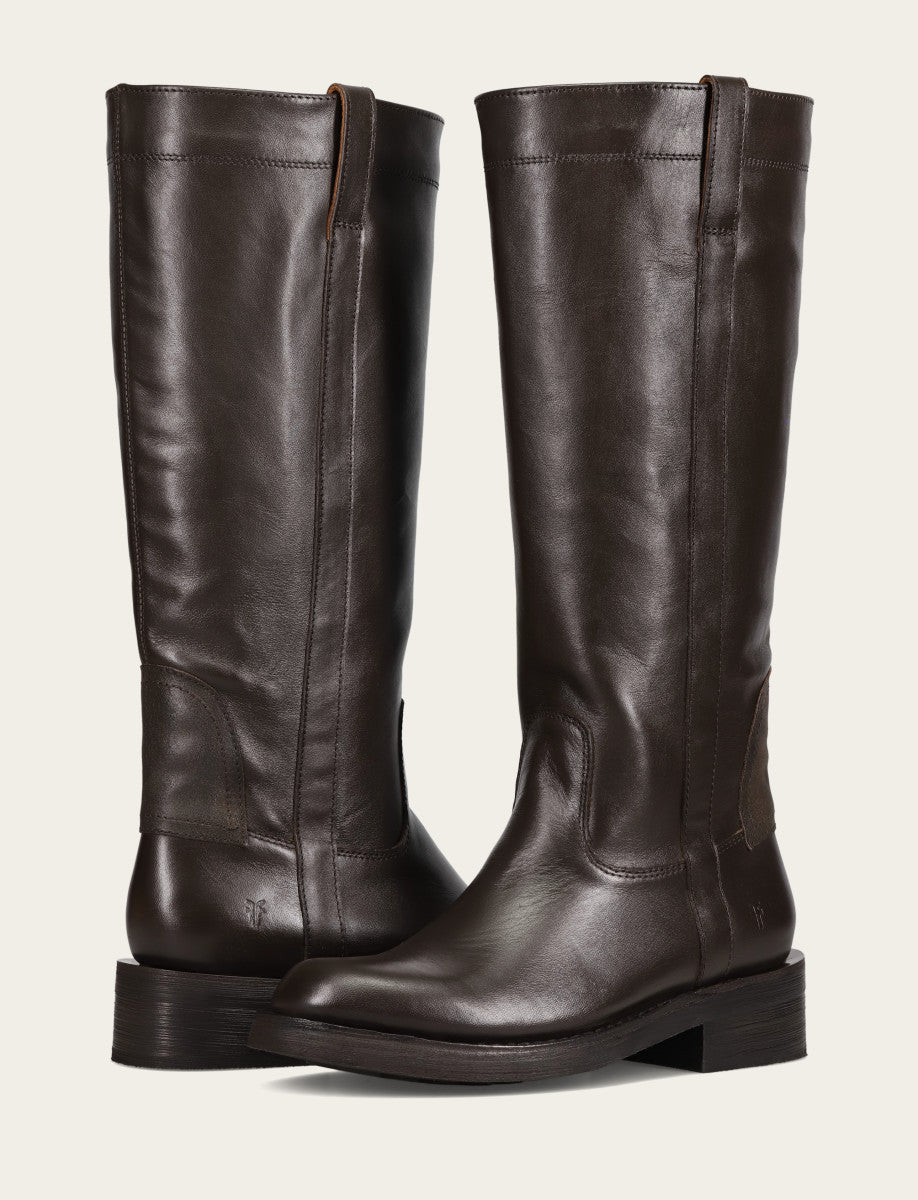 Frye Women's Dark Brown Viv Riding Boot / Dark Brown