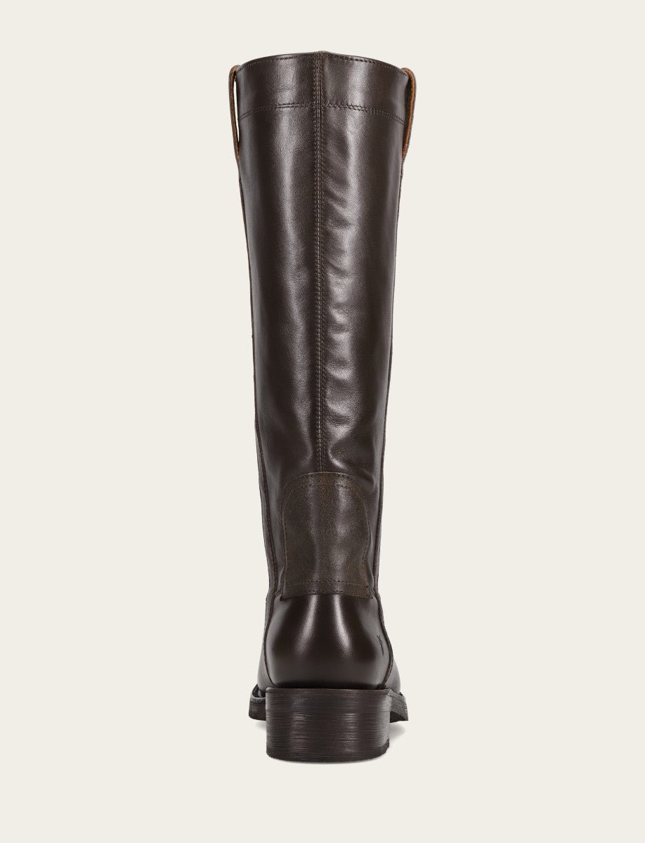 Frye Women's Dark Brown Viv Riding Boot / Dark Brown