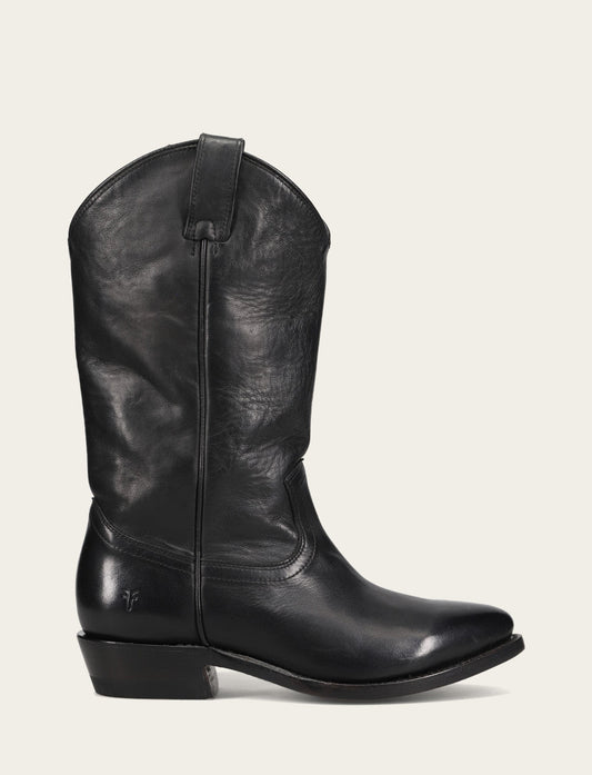 Frye Women's Black Billy Pull On Boots / Black
