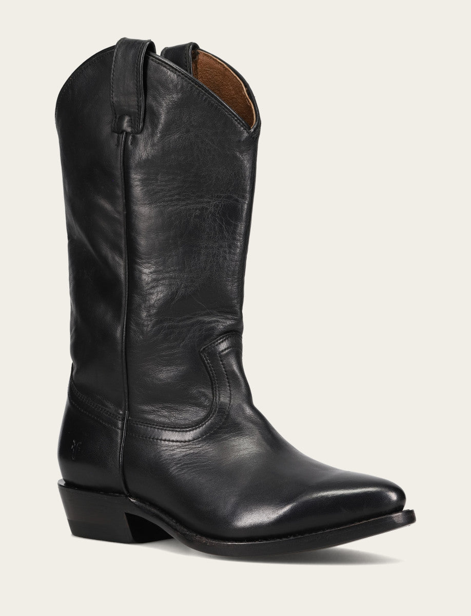 Frye Women's Black Billy Pull On Boots / Black