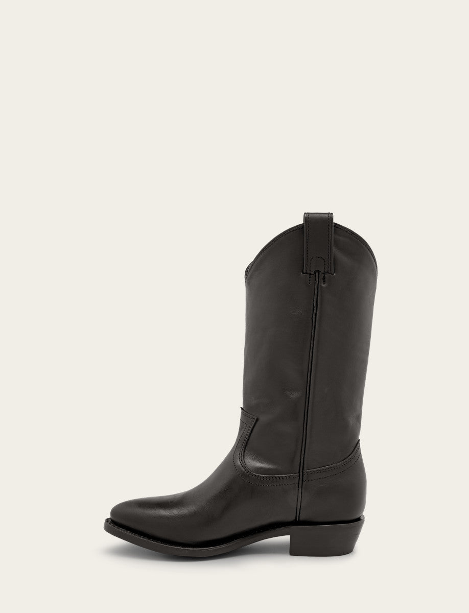 Frye Women's Black Billy Pull On Boots / Black