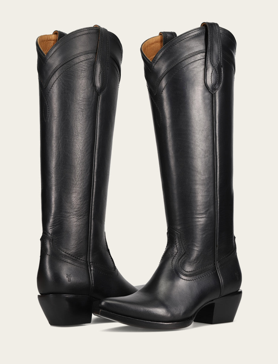 Frye Women's Black Sacha At The Knee Boot / Black