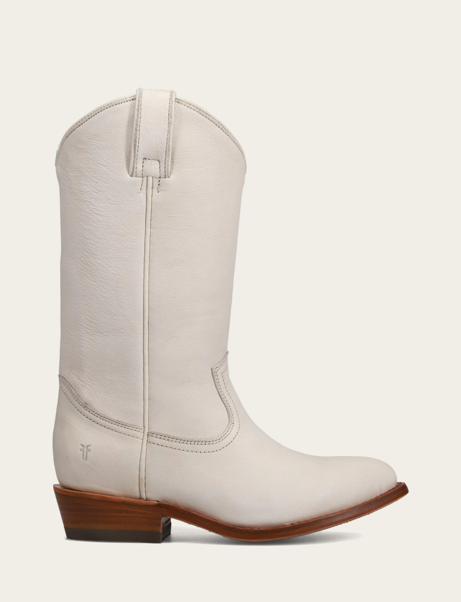 Frye Billy Pull On Boot / White