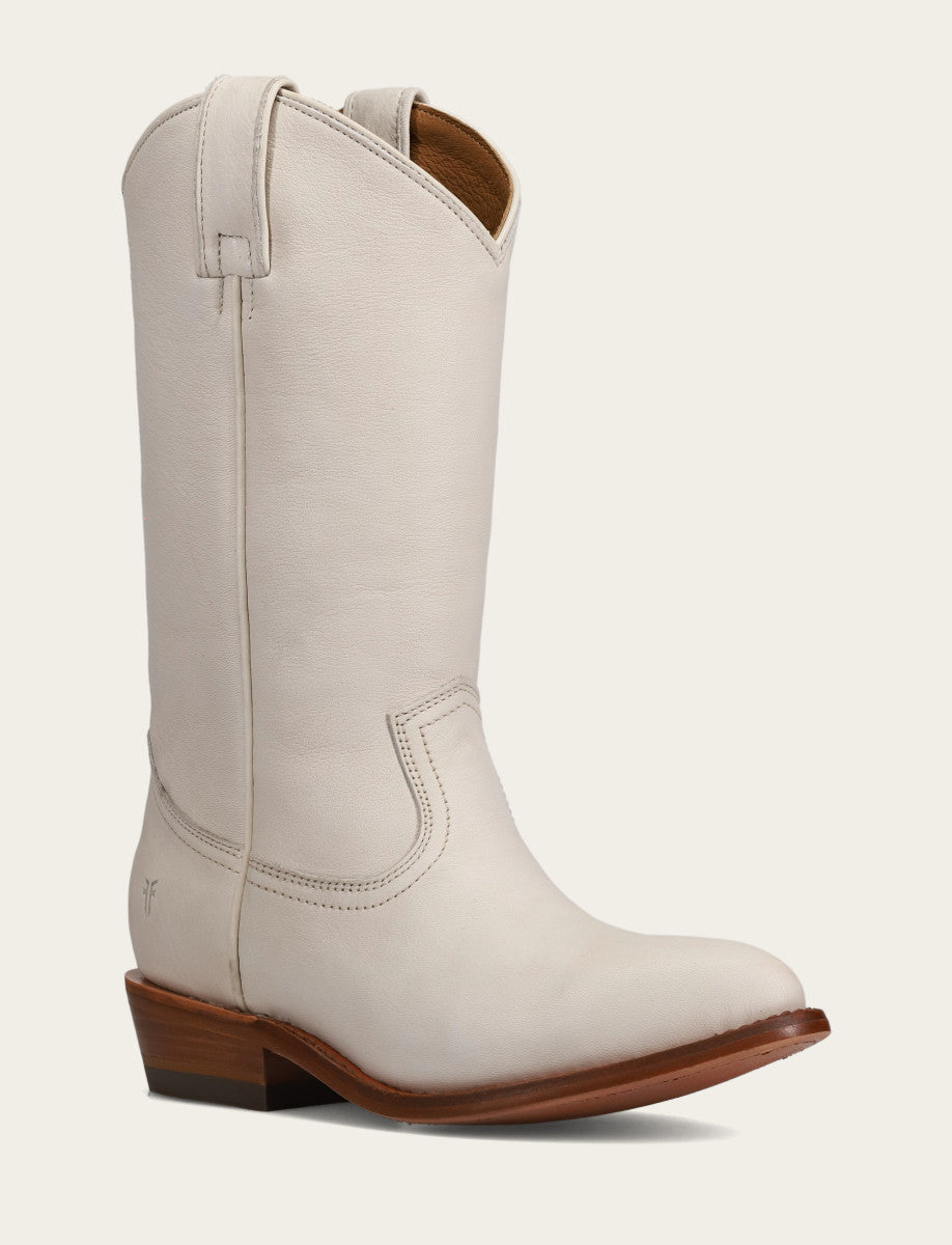 Frye Billy Pull On Boot / White