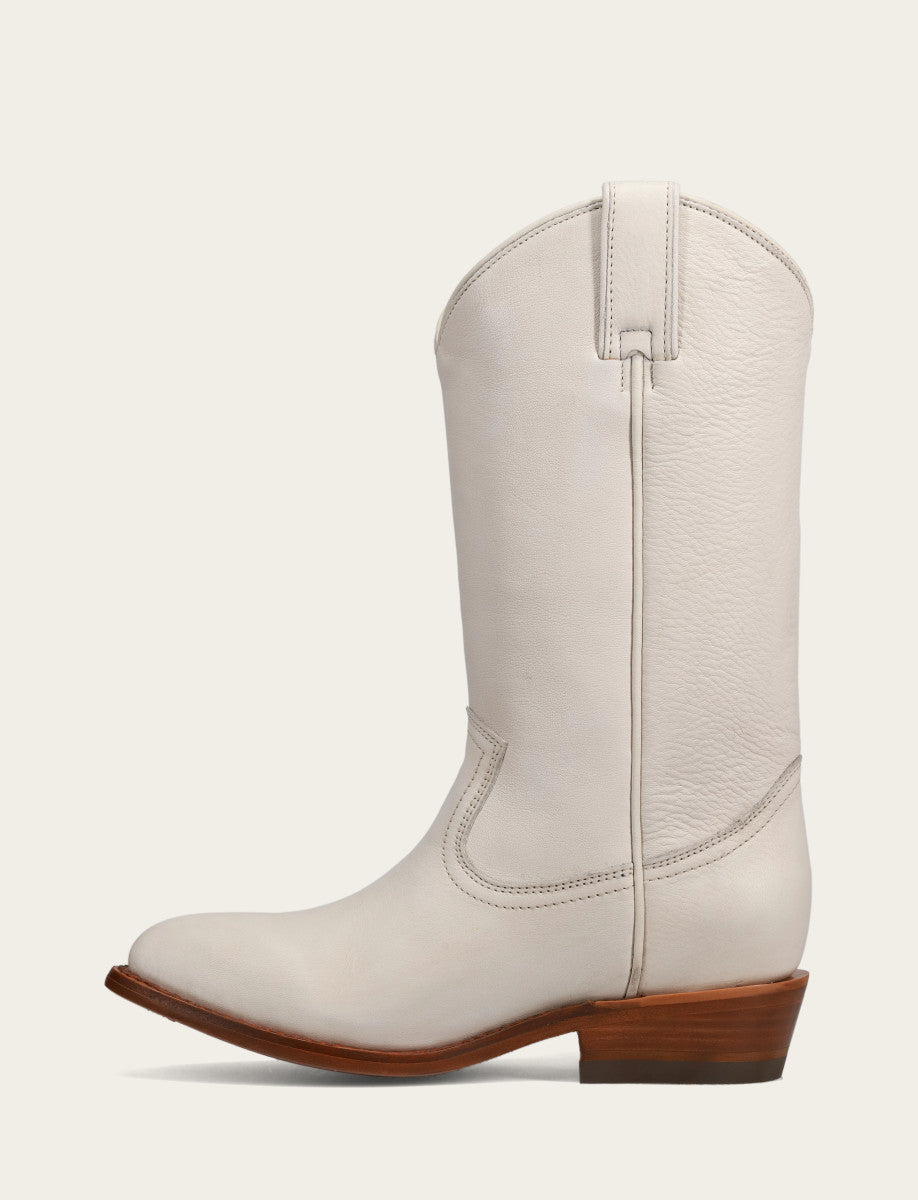 Frye Billy Pull On Boot / White
