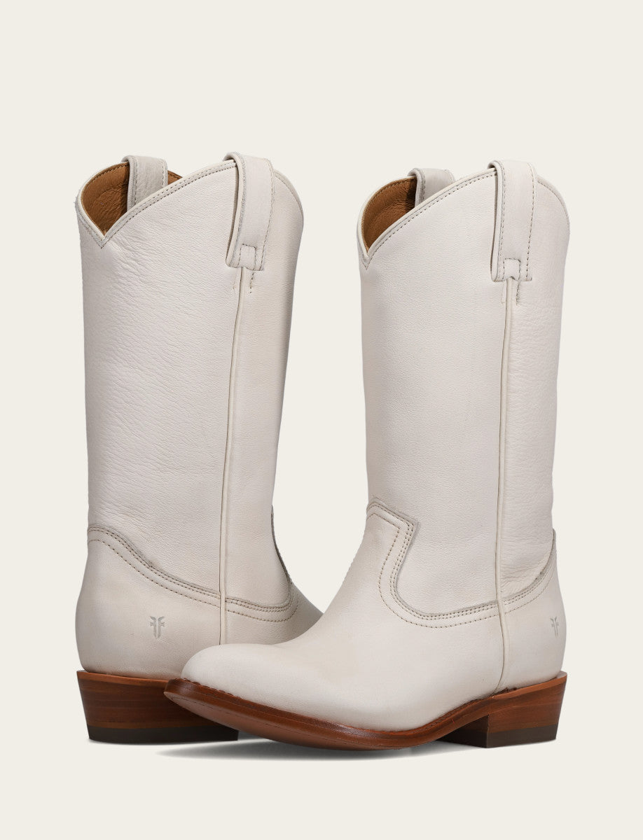 Frye Billy Pull On Boot / White