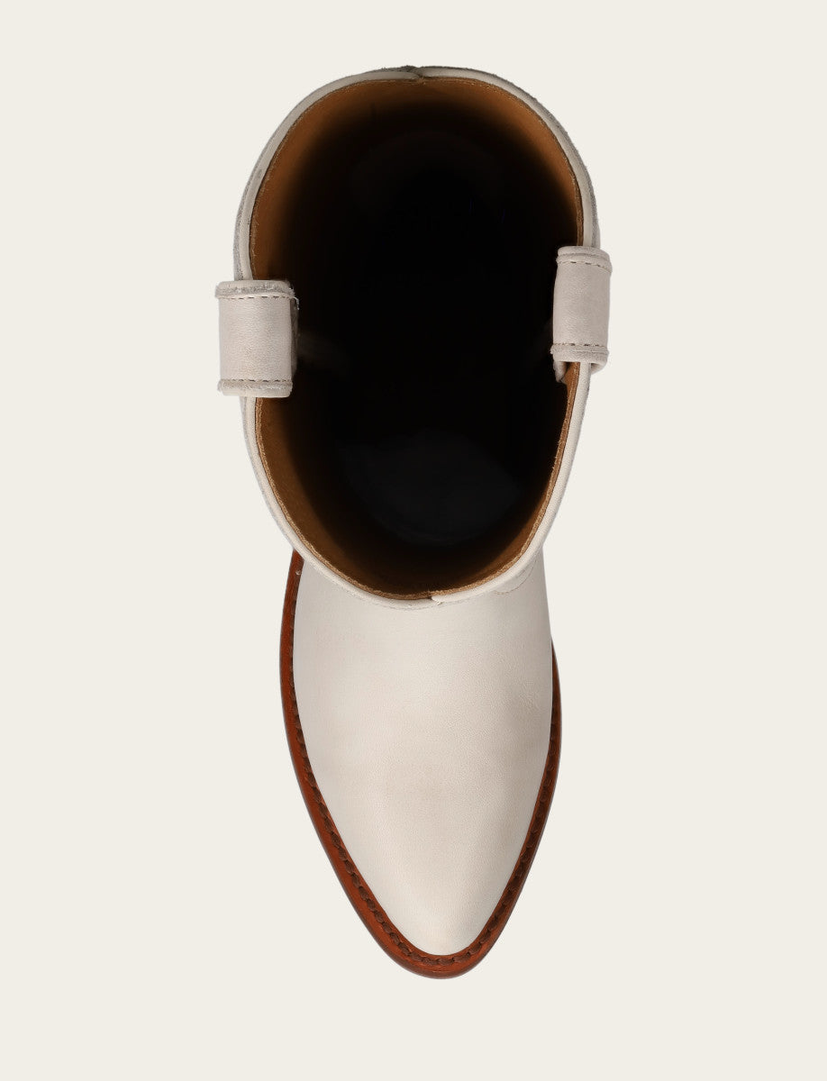 Frye Billy Pull On Boot / White