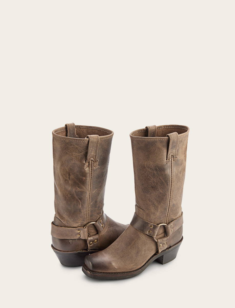 Frye Women's Smoke Harness 12R Boots / Smoke