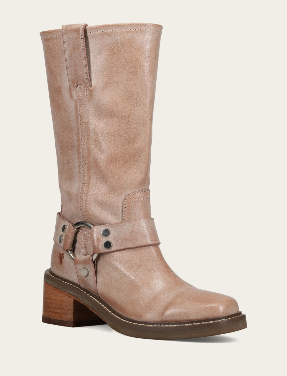 Frye Women’s Rosa Knee-High Kate Harness Boots / Rosa
