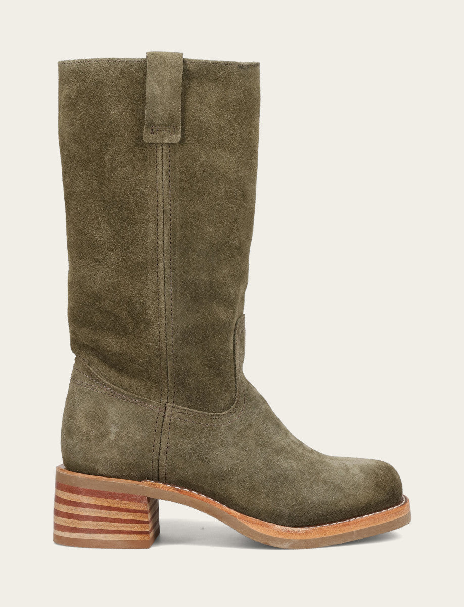 Frye Women's Olive Campus 12R Boots / Olive