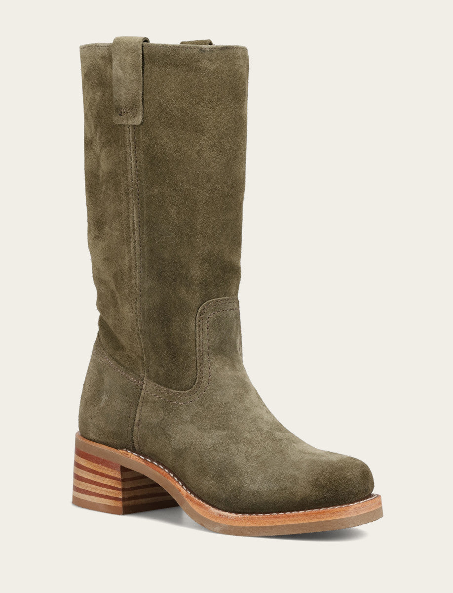 Frye Women's Olive Campus 12R Boots / Olive