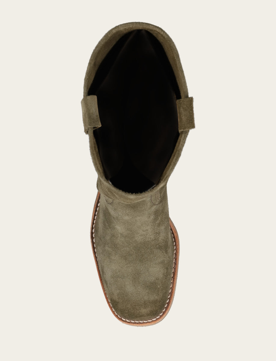 Frye Women's Olive Campus 12R Boots / Olive