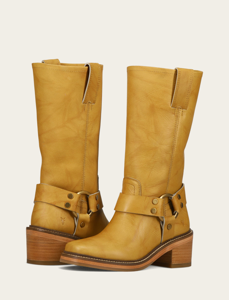Frye Women's Banana Kate Harness Boots / Banana