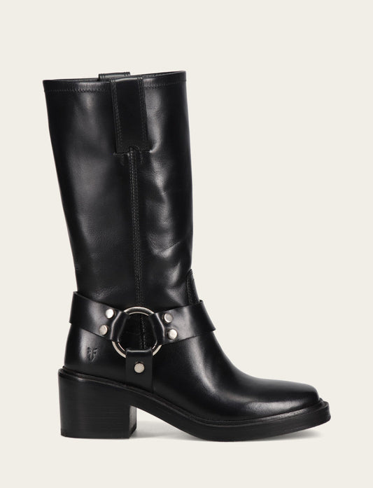 Frye Women's Black Kate Harness Boots / Black