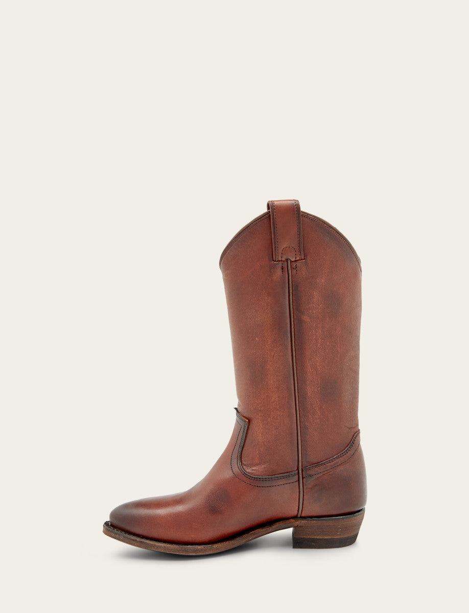 Frye Women's Cognac Billy Pull On Boots / Cognac