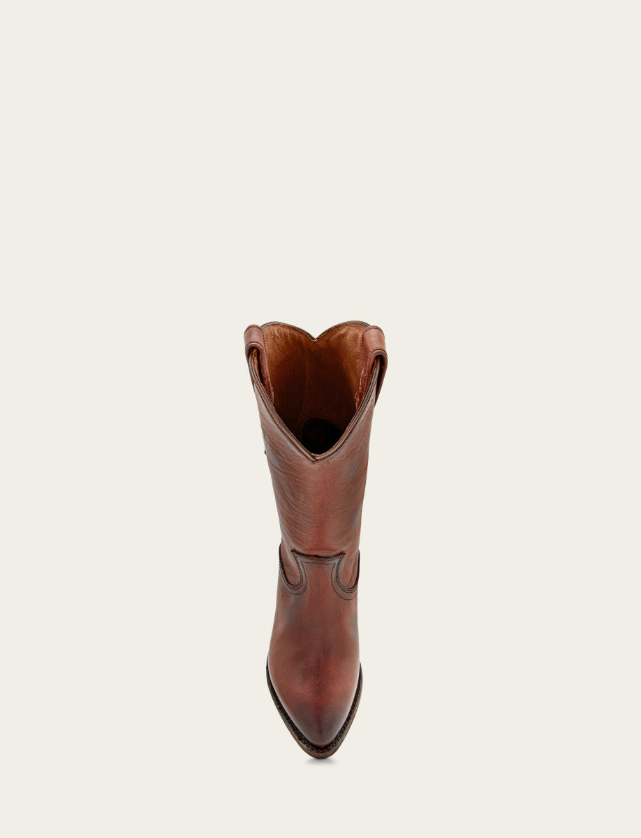 Frye Women's Cognac Billy Pull On Boots / Cognac