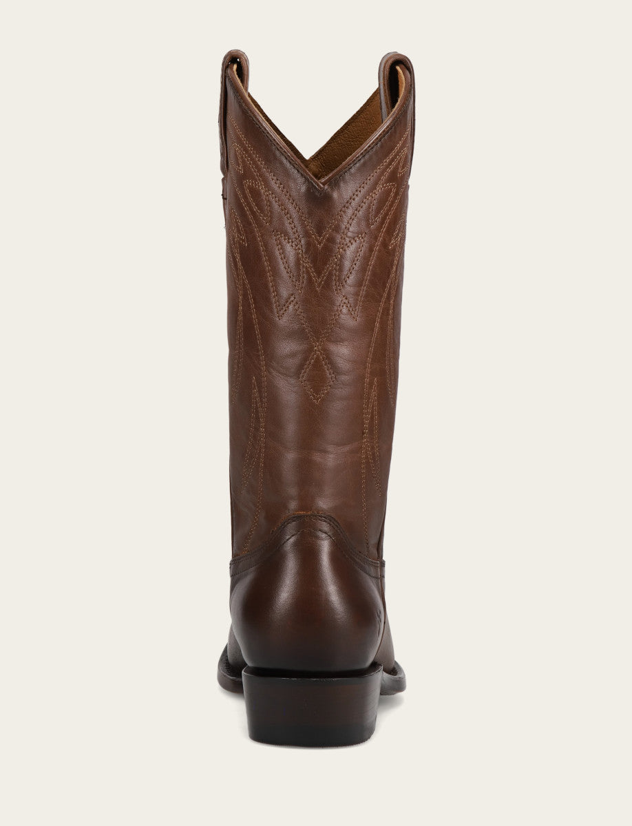 Frye Women's Bourbon Billy Pull On Deco Stitch Boots / Bourbon