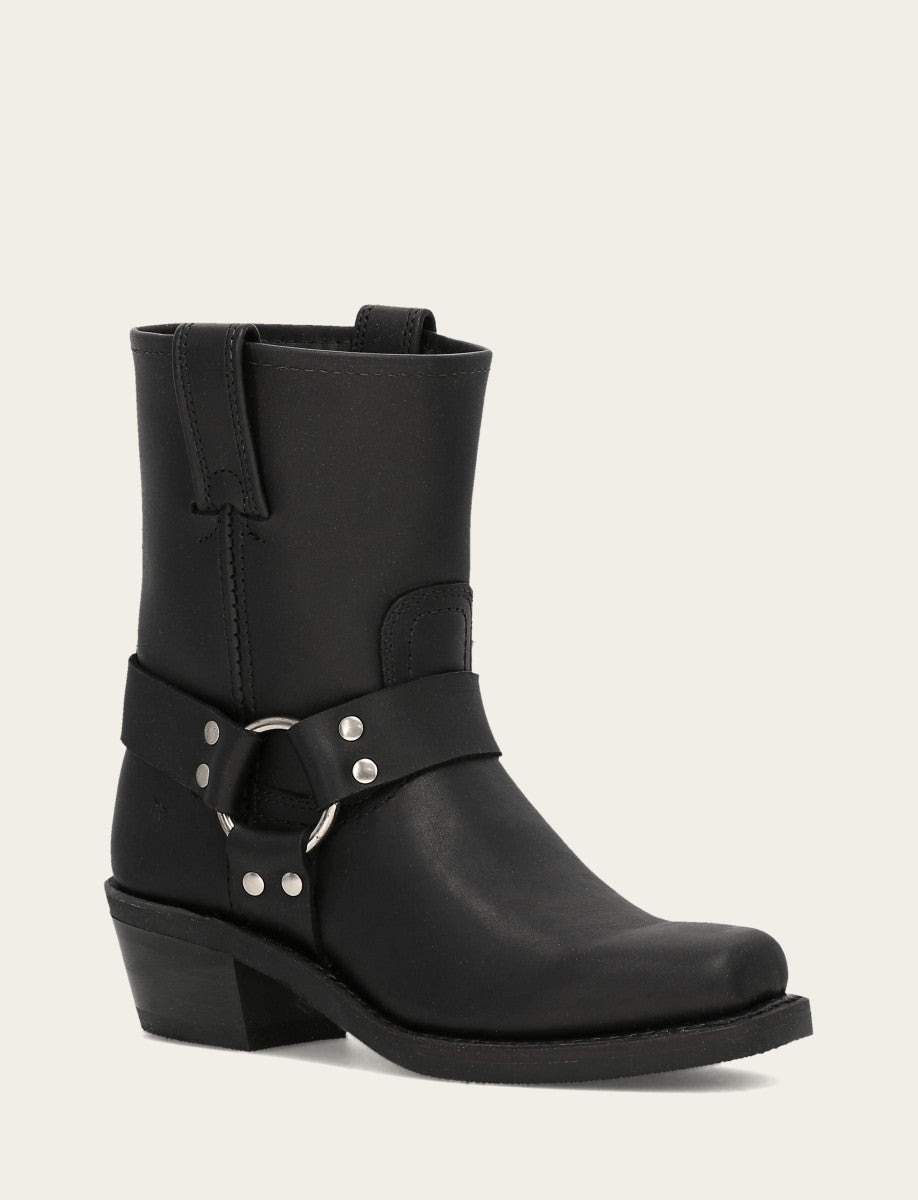 Frye Women's Black Harness 8R Boots / Black