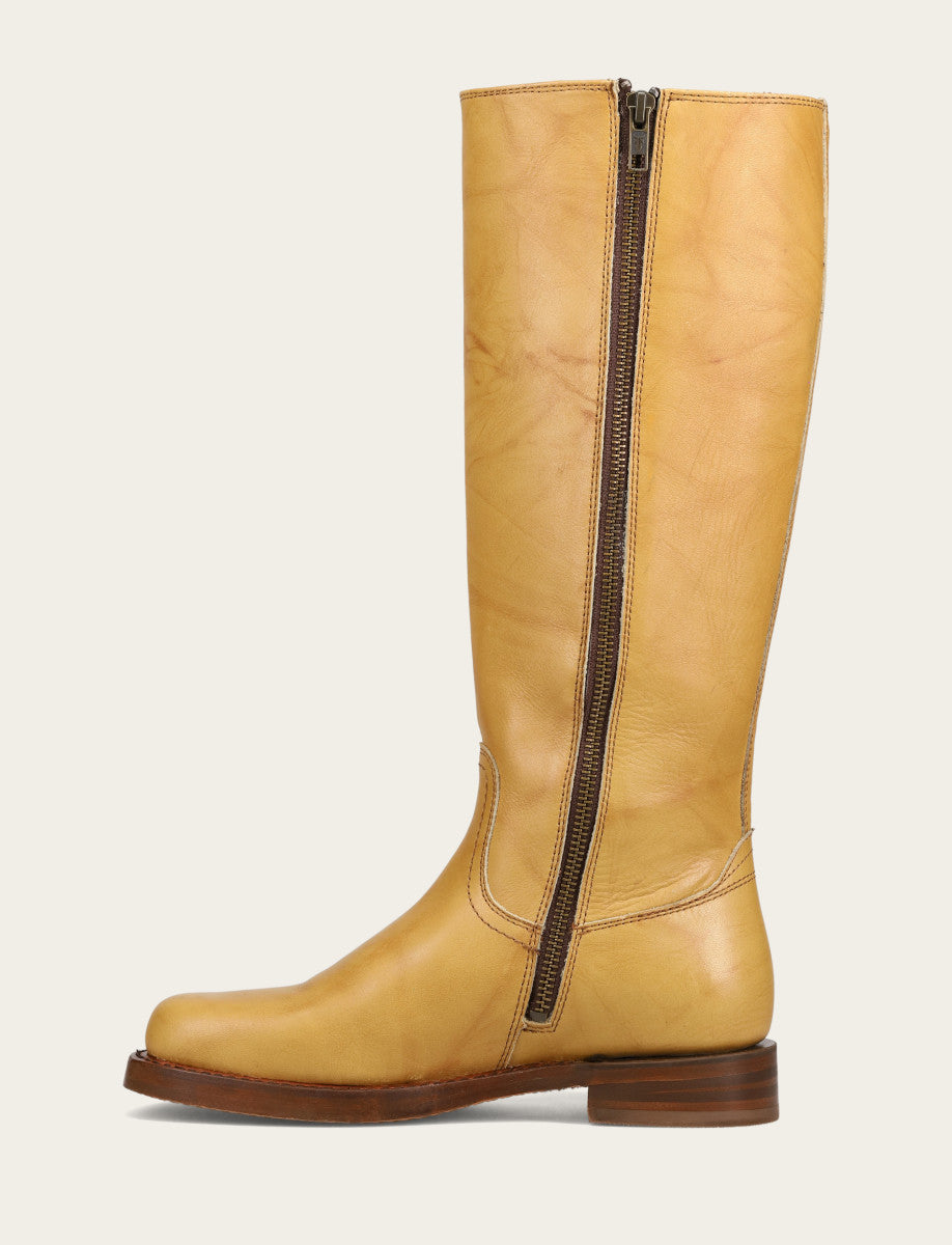 Frye Women's Banana Campus Low Heel Tall Riding Boot / Banana