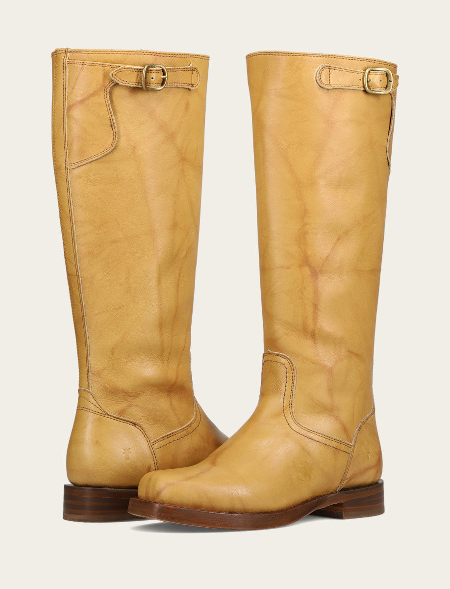 Frye Women's Banana Campus Low Heel Tall Riding Boot / Banana