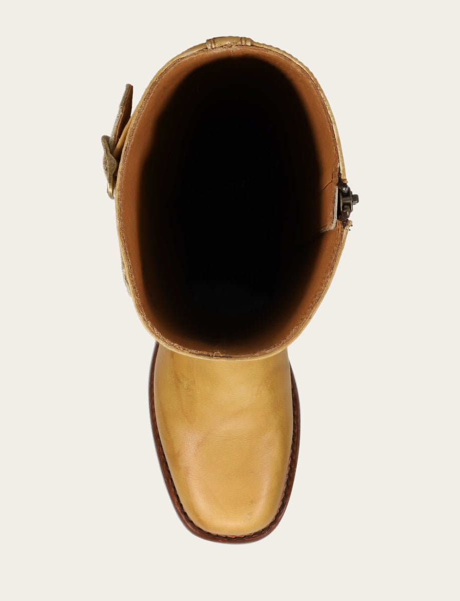 Frye Women's Banana Campus Low Heel Tall Riding Boot / Banana