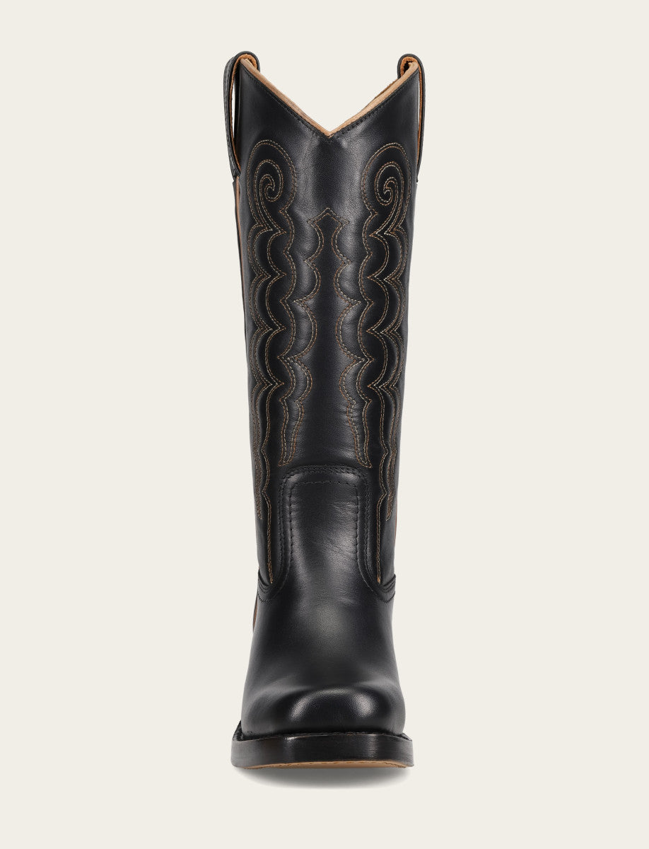 Frye Women's Black Campus Deco Stitch Boot / Black