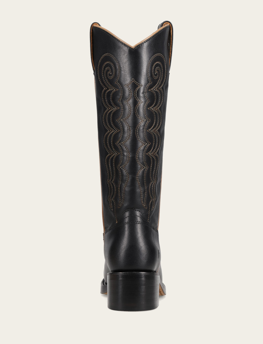 Frye Women's Black Campus Deco Stitch Boot / Black